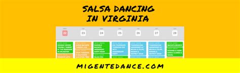 salsa contactos|Virginia Salsa Calendar